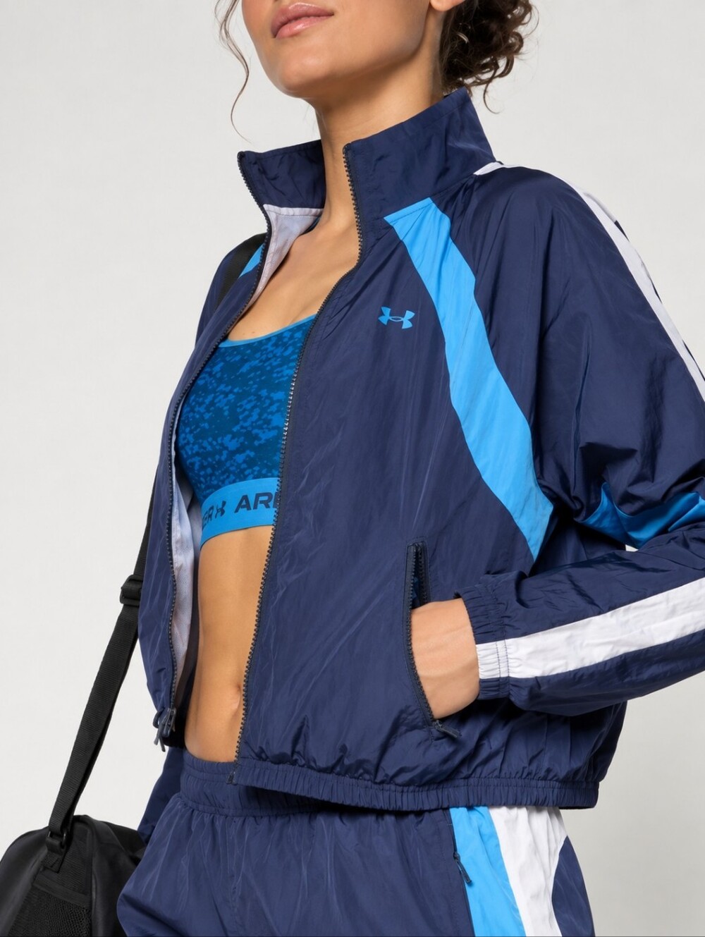 Under Armour Crinkle Pant/Jacket Track Set Size Large NEW